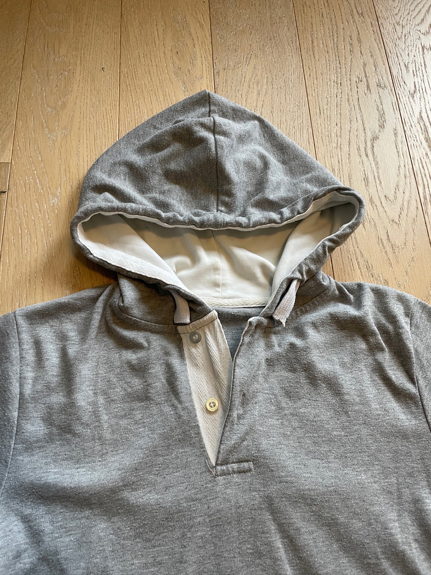 Vintage Short Sleeve Hoodie