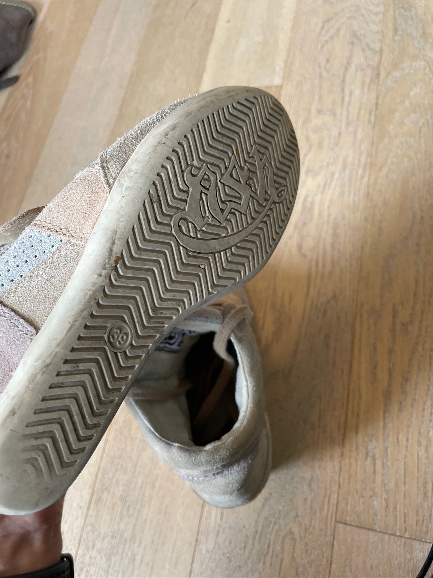 Vintage ASH Wedge Sneaker