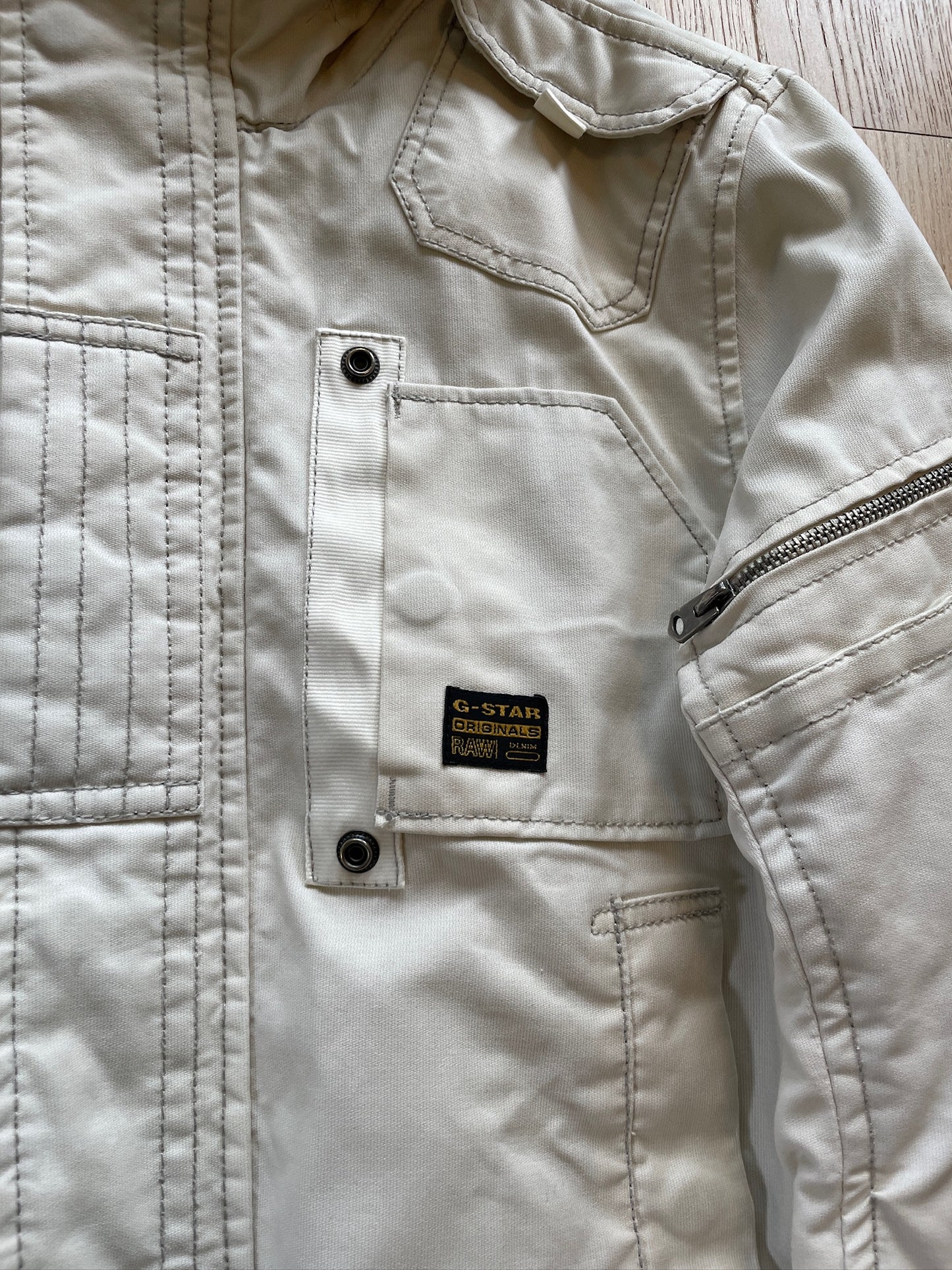 Vintage G-Star RAW Fur Military Jacket