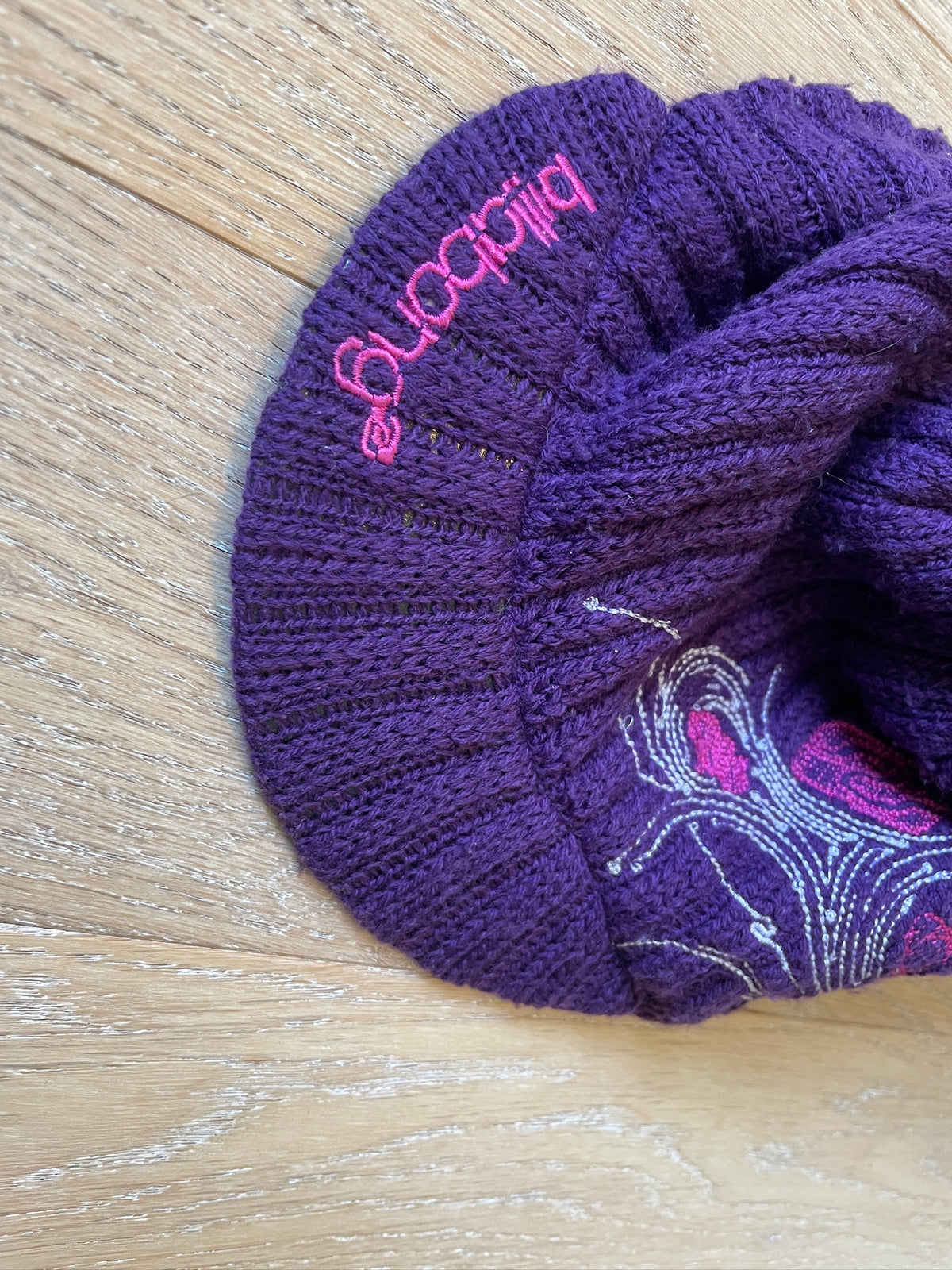 Billabong Embroidered Visor Beanie