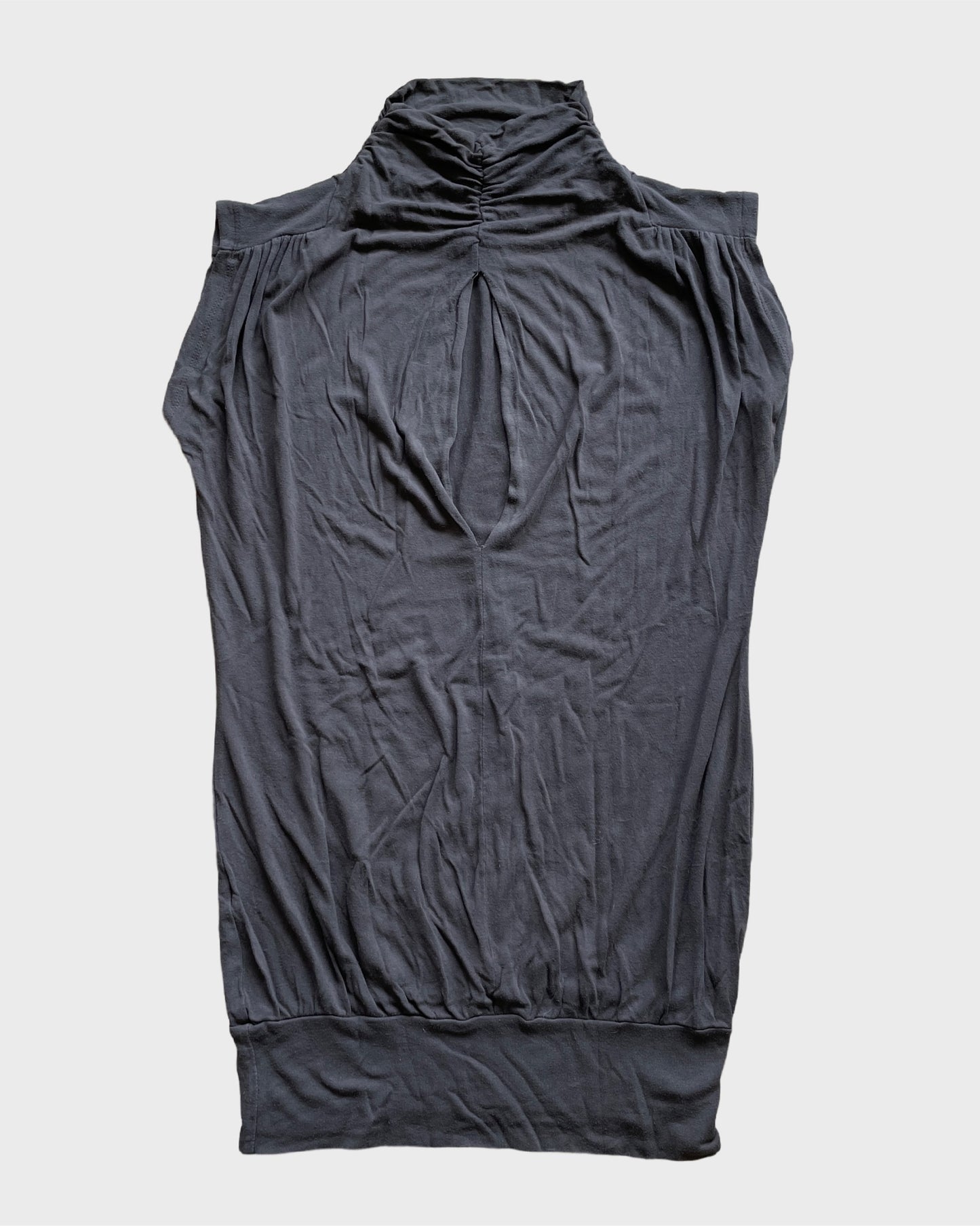 Vintage Sleeveless Turtlenecke Top