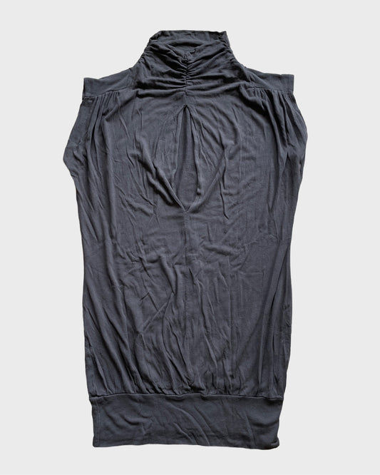 Vintage Sleeveless Turtlenecke Top