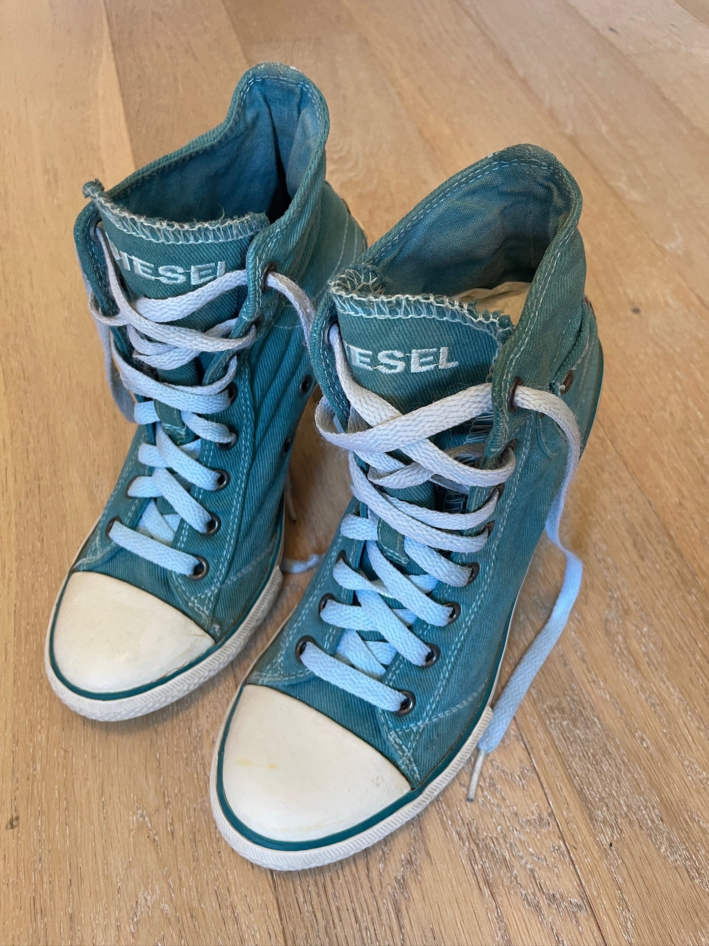 Vintage Diesel Denim Heels