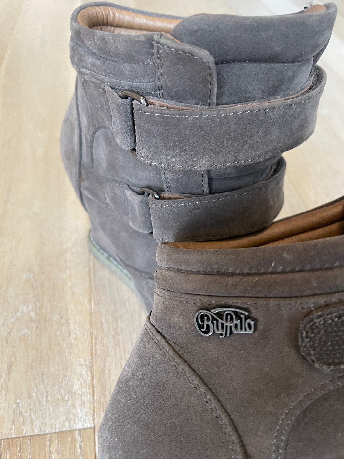 Vintage Buffalo Wedge Sneaker