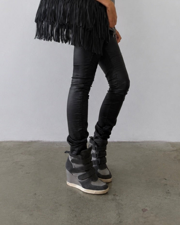 Vintage Buffalo Wedge Sneaker