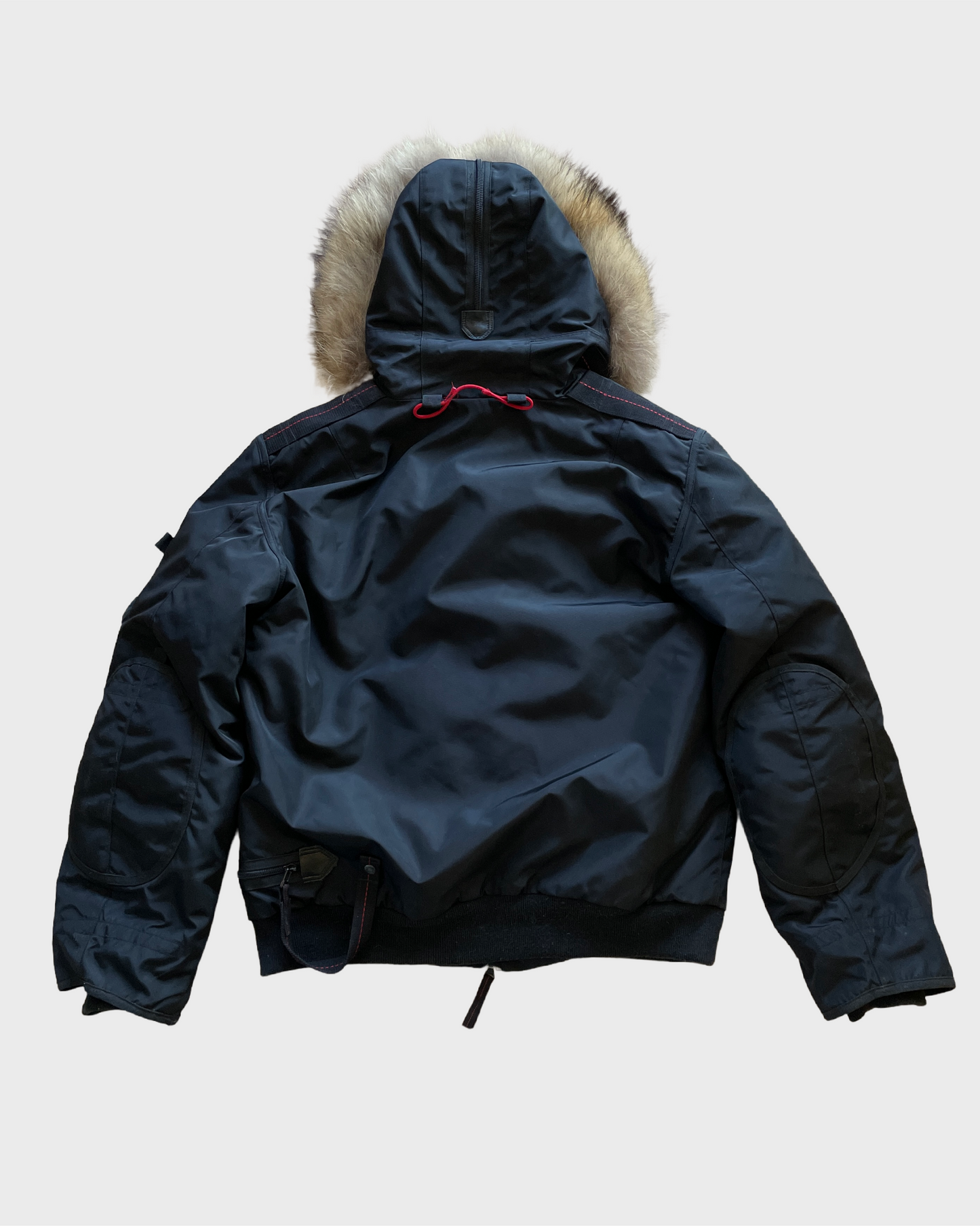 Vintage Fur Bomber Jacket