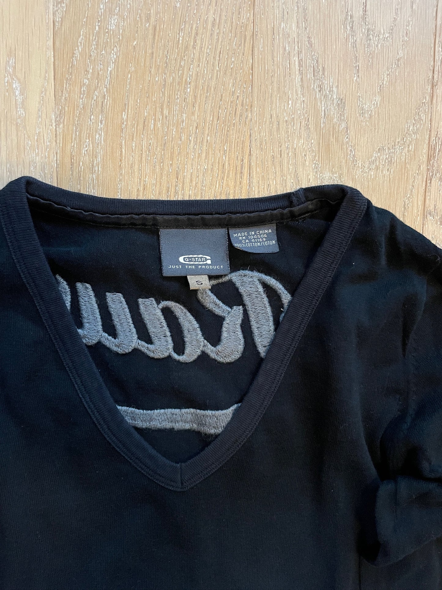 Vintage G-Star Embroidered Knit Sweater