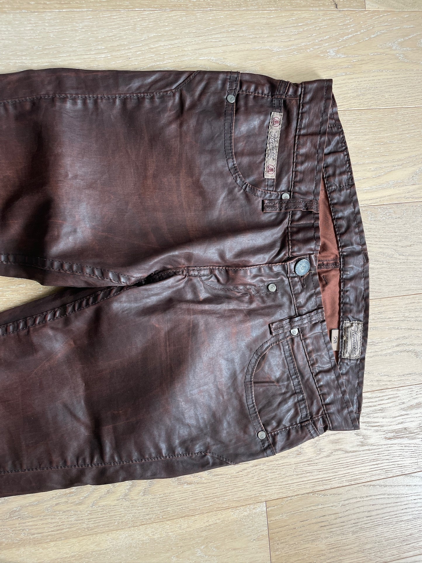 Vintage Waxed Pants