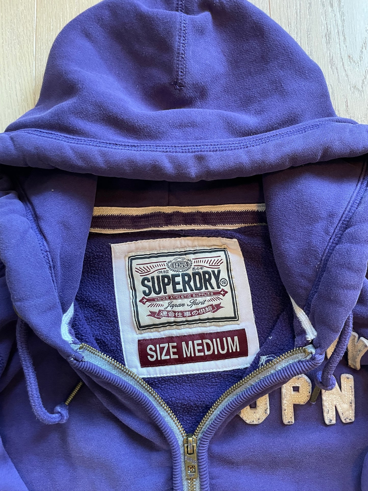 Vintage Superdry Zip Hoodie