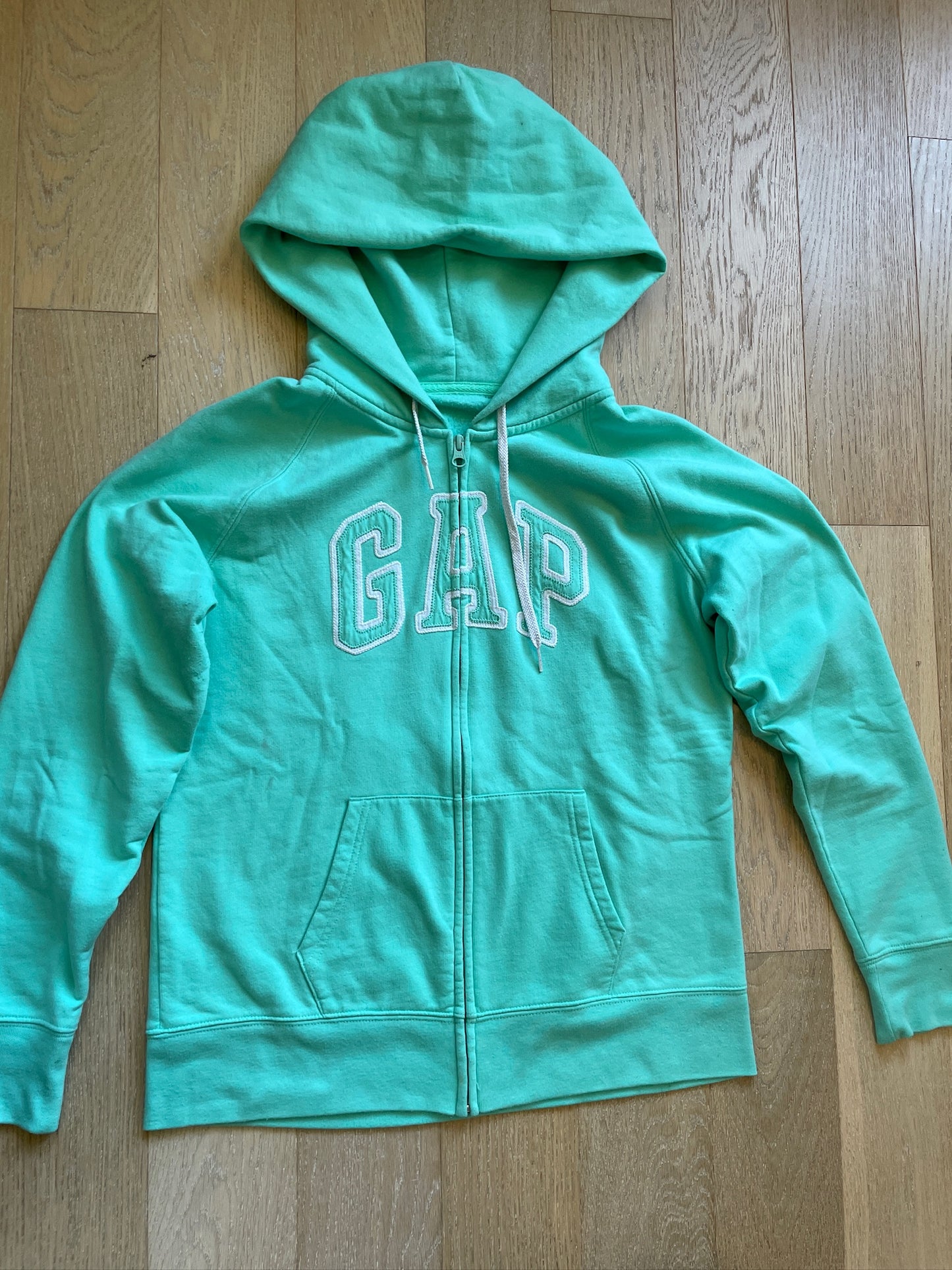 Vintage GAP Teal Zip Hoodie