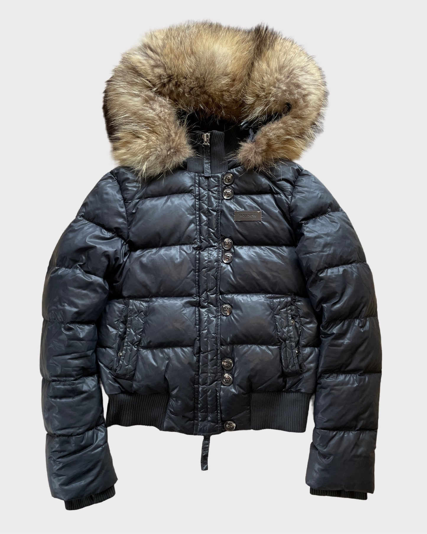 Vintage Fur Puffer Jacket