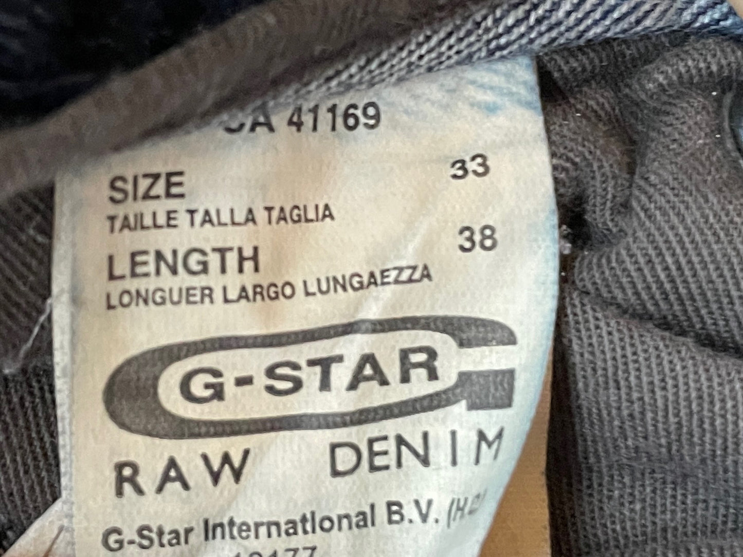 Vintage G-Star RAW Biker Denim Jeans