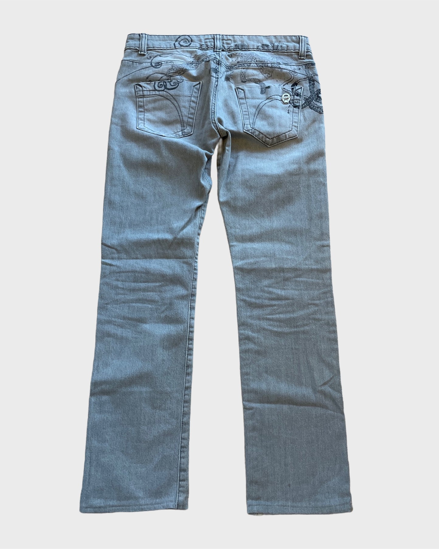 Vintage Killah Tattoo Denim Jeans