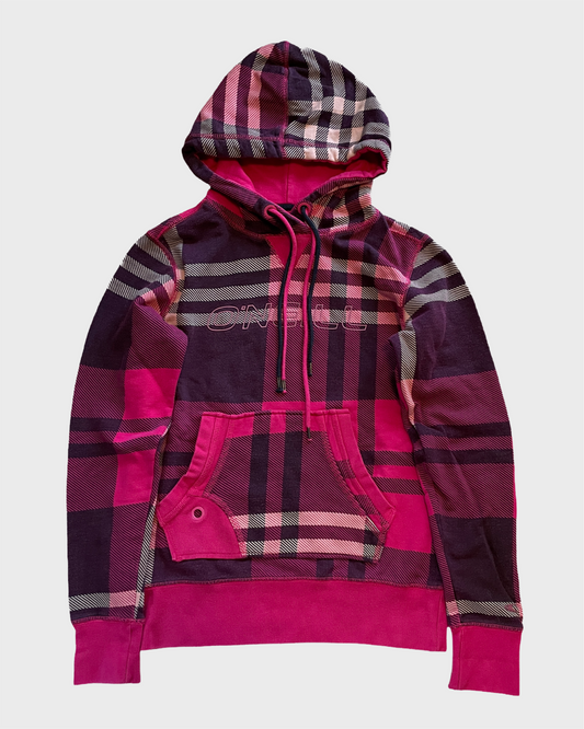 Vintage Plaid Hoodie