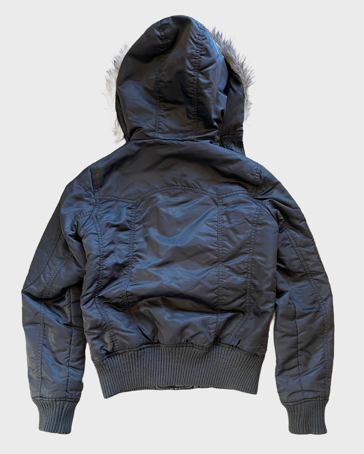Fur Bomber Jacket