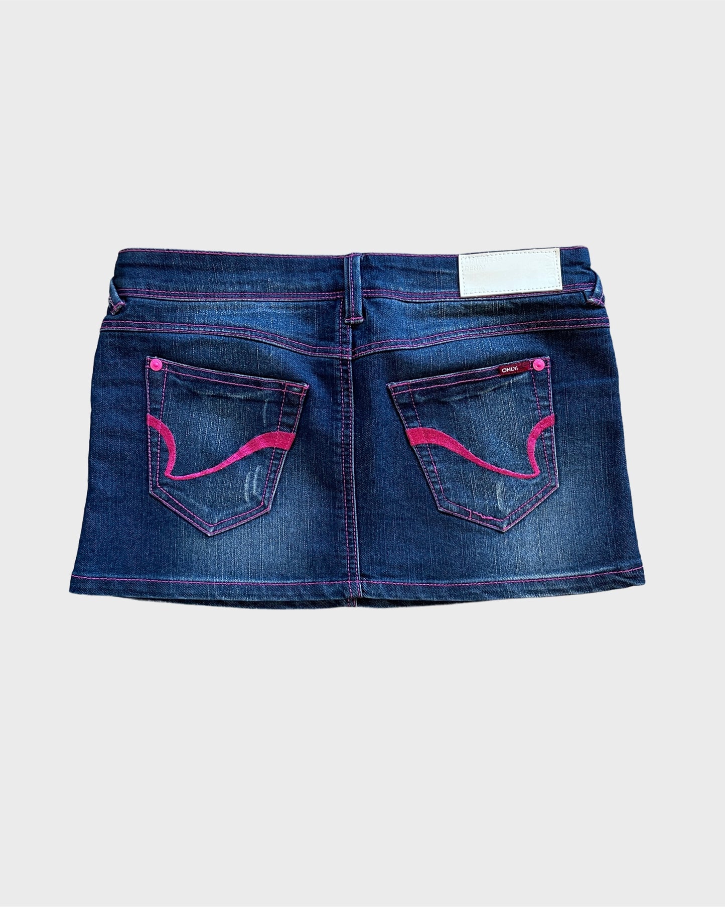 Vintage Denim Miniskirt