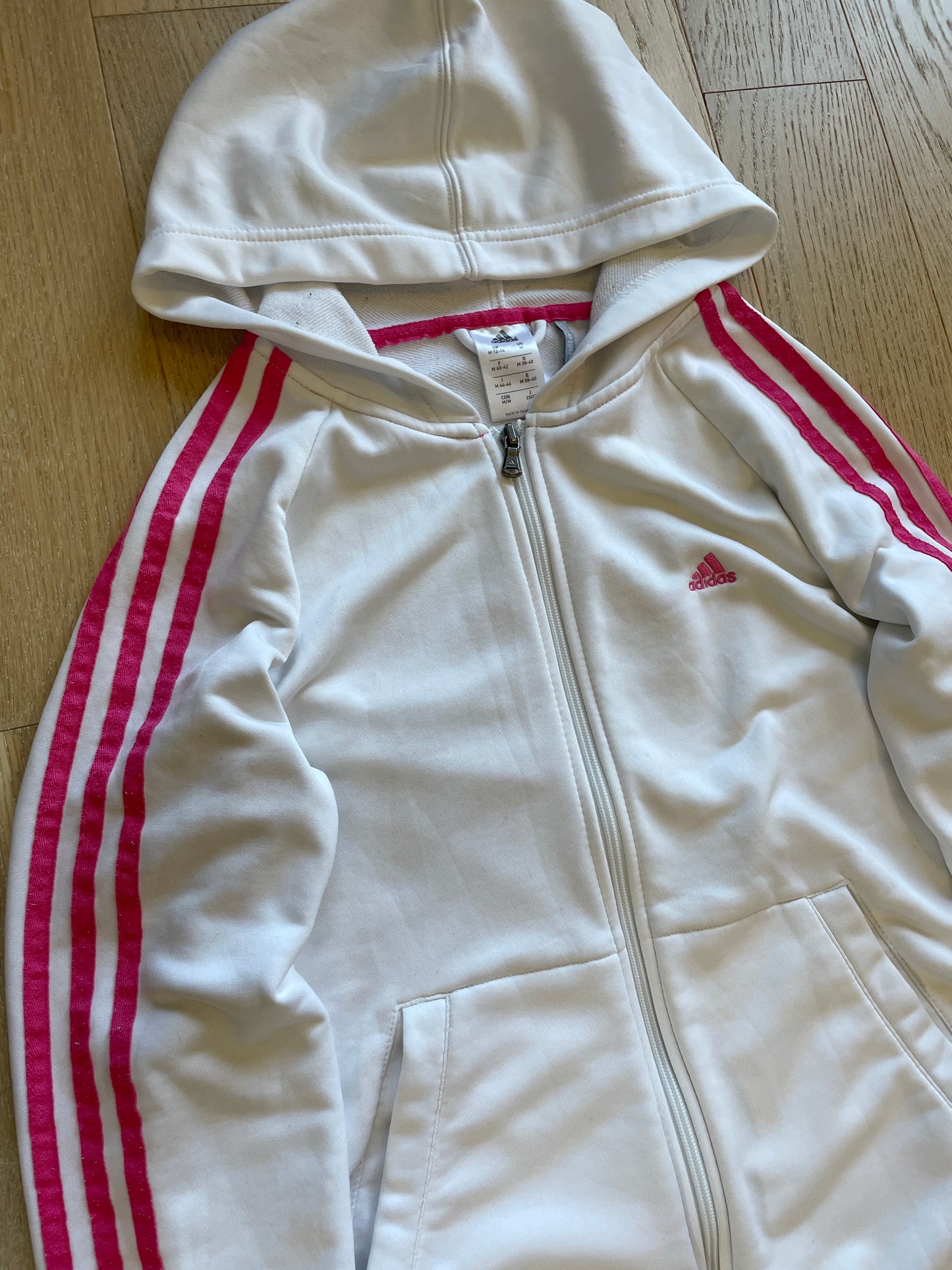 Vintage Adidas Zip Hoodie y2k
