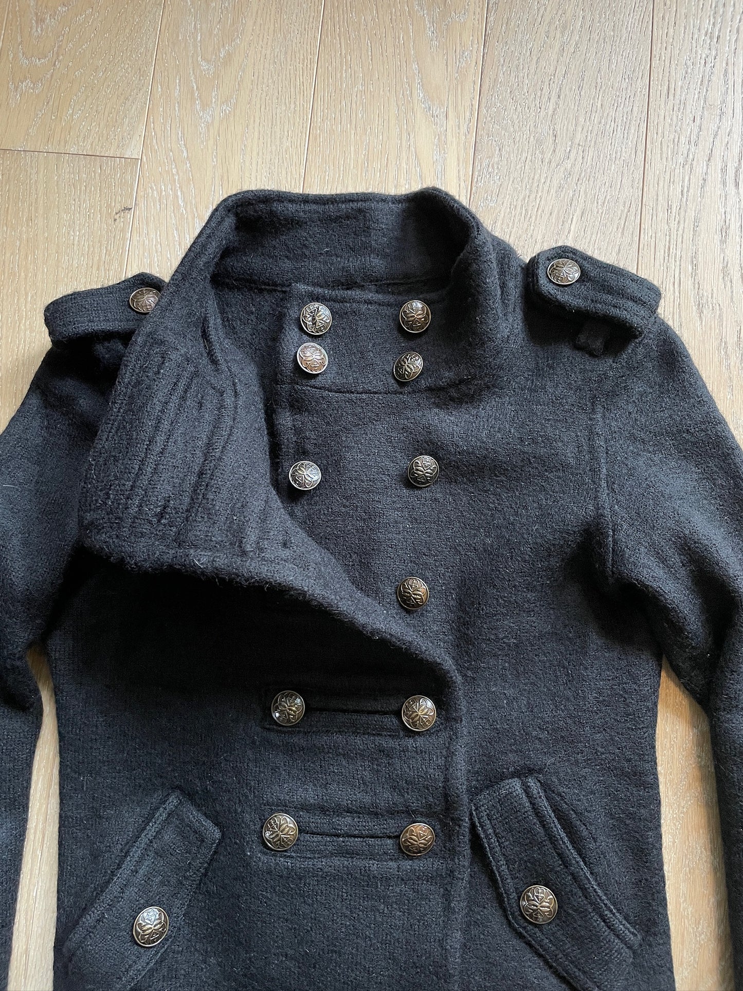 Vintage Wool Napoleon Jacket