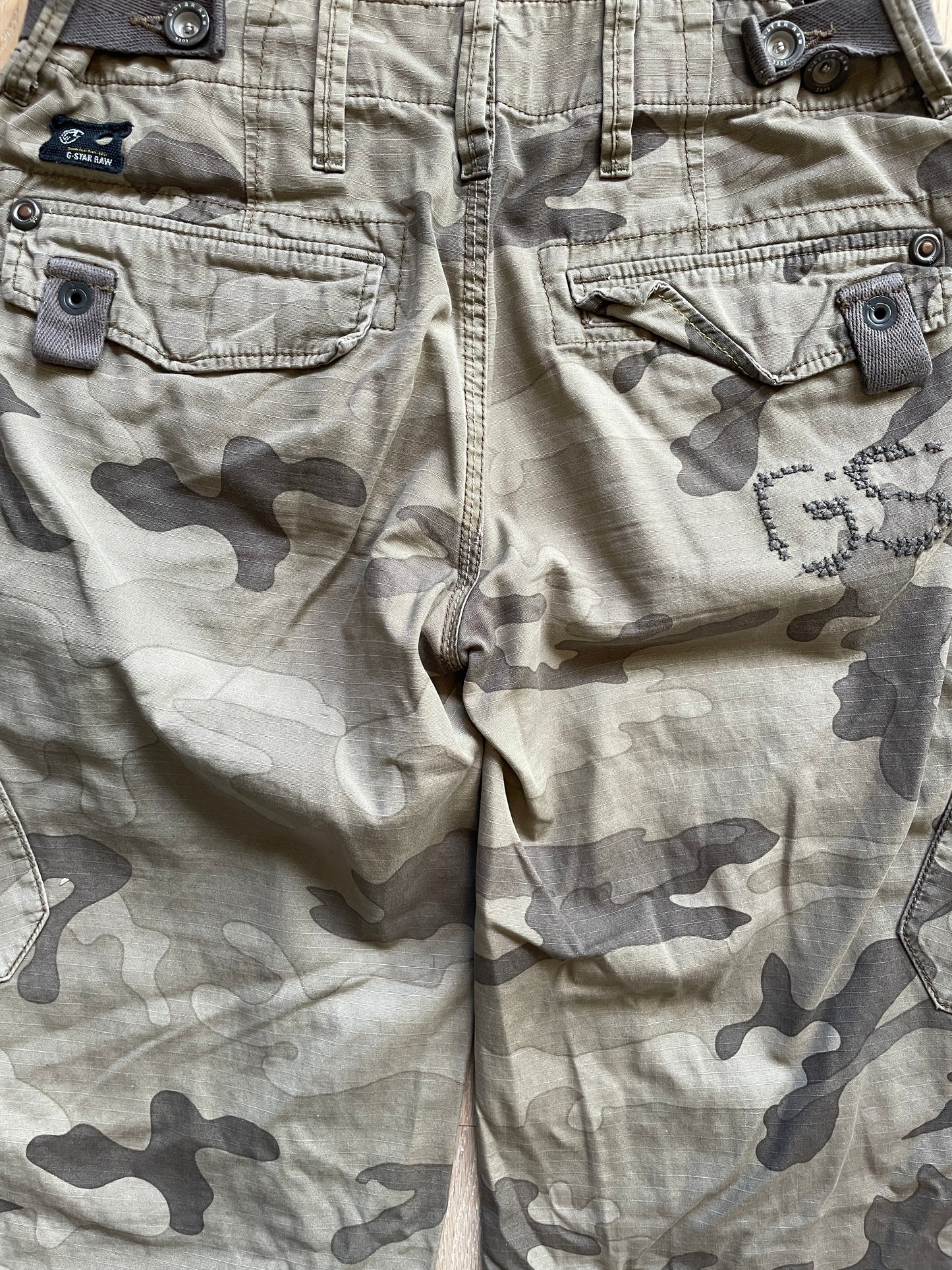 Vintage G-Star RAW Camouflage Cargo Pants