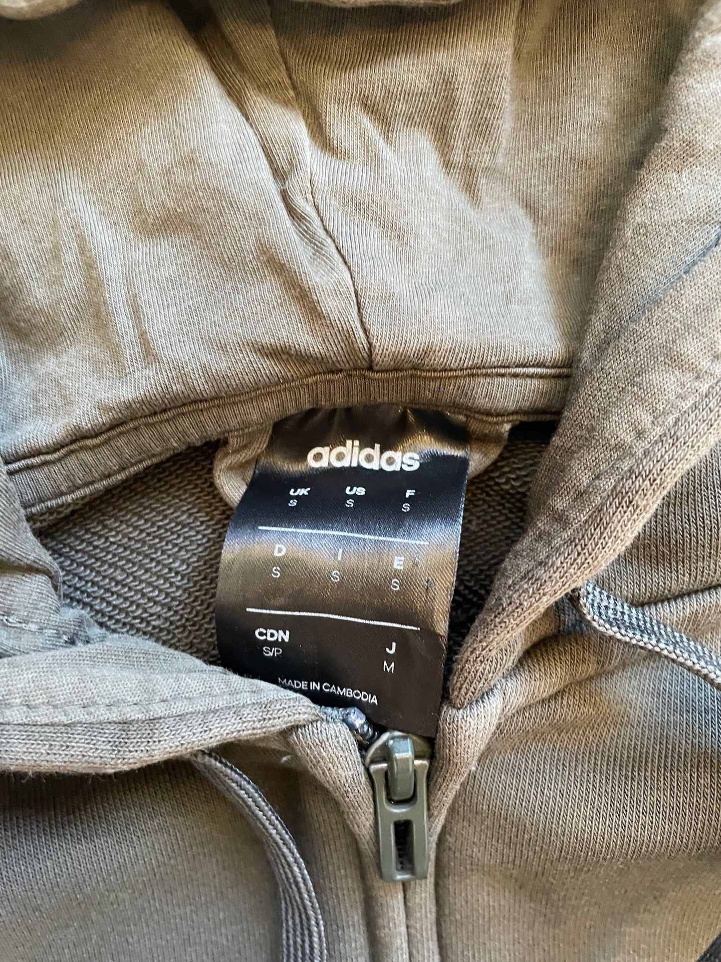 Vintage Adidas Zip Hoodie