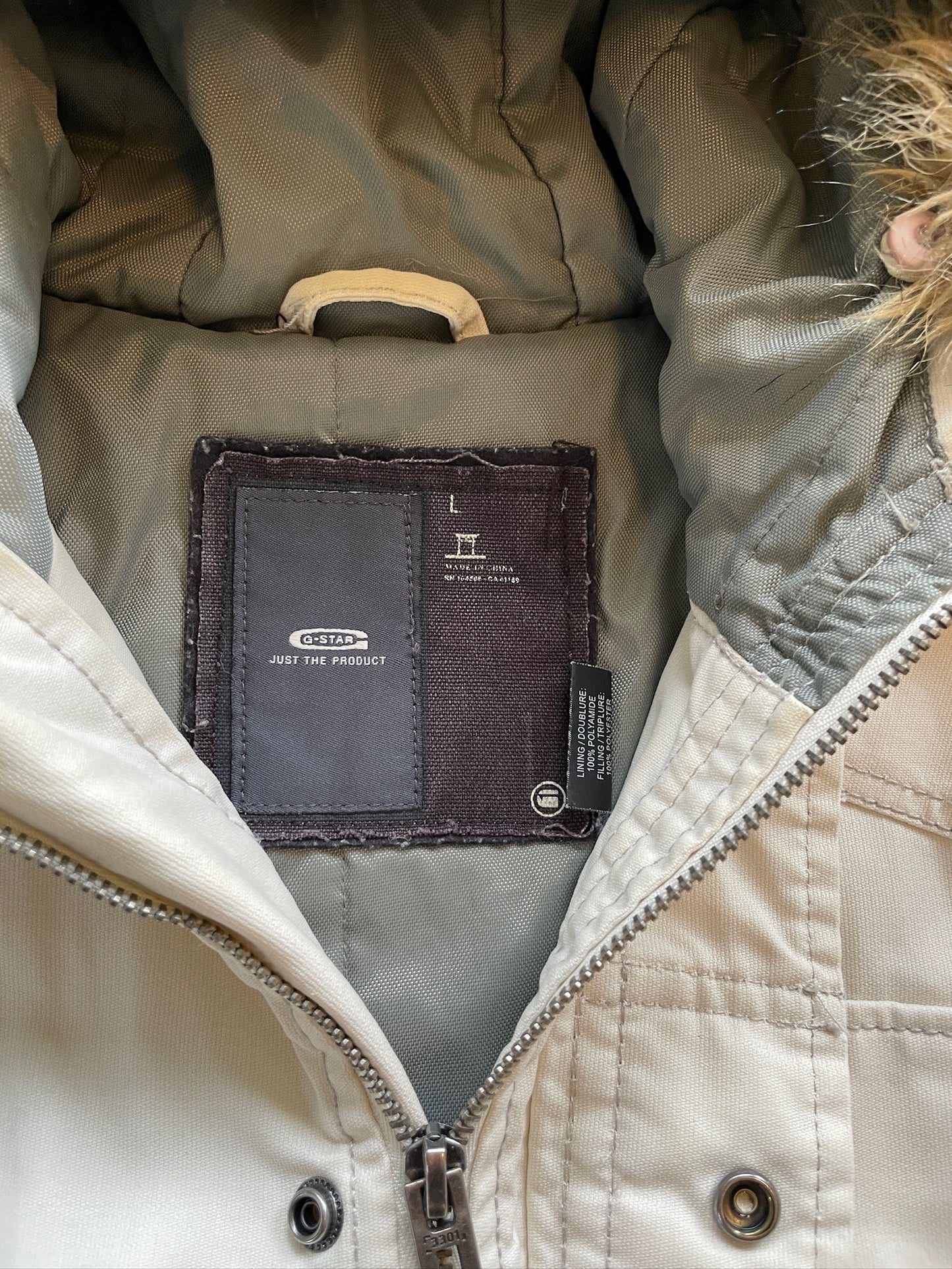 Vintage G-Star RAW Fur Military Jacket