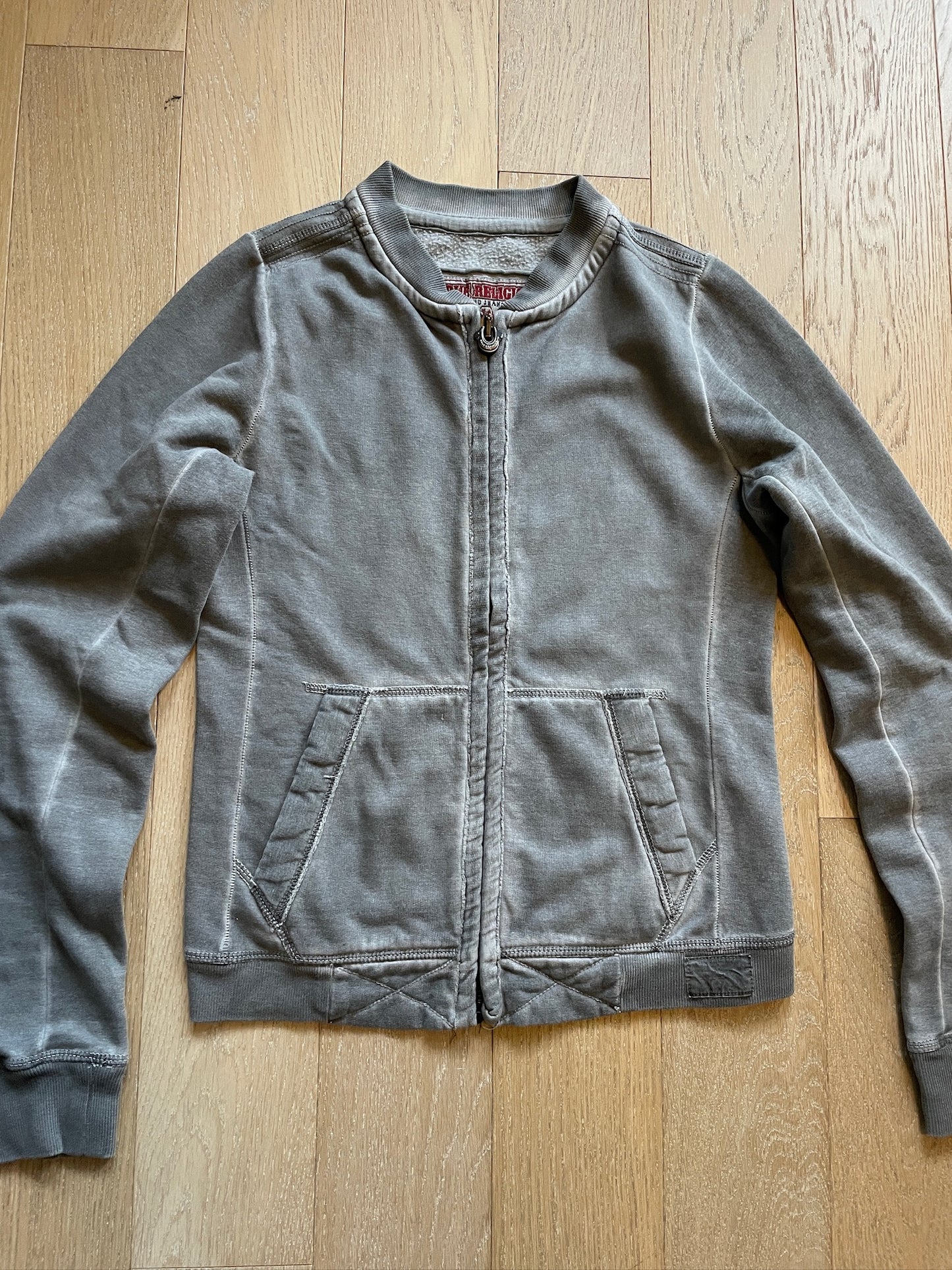 Vintage True Religion Studded Zip Jacket