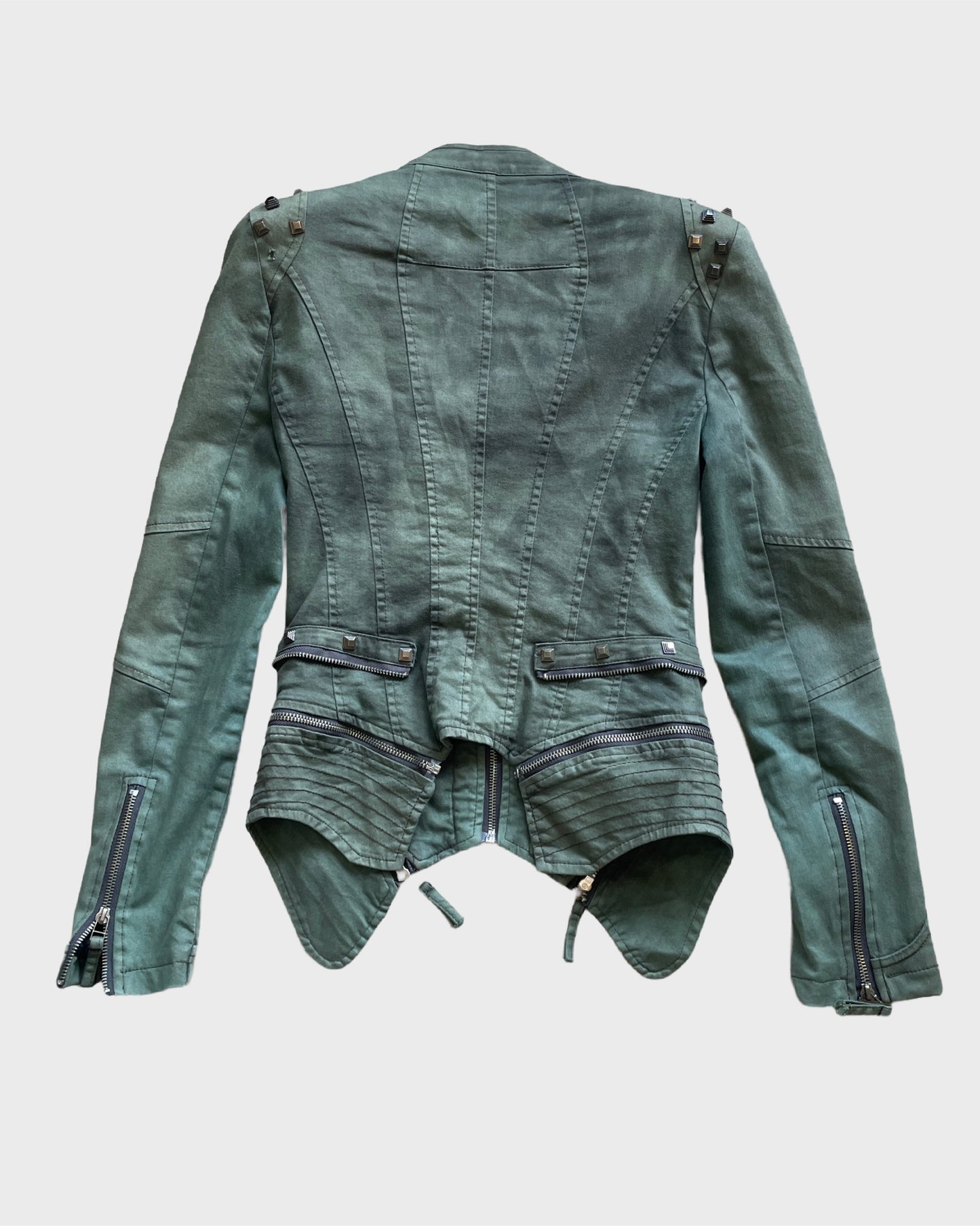 Vintage Studded Biker Jacket