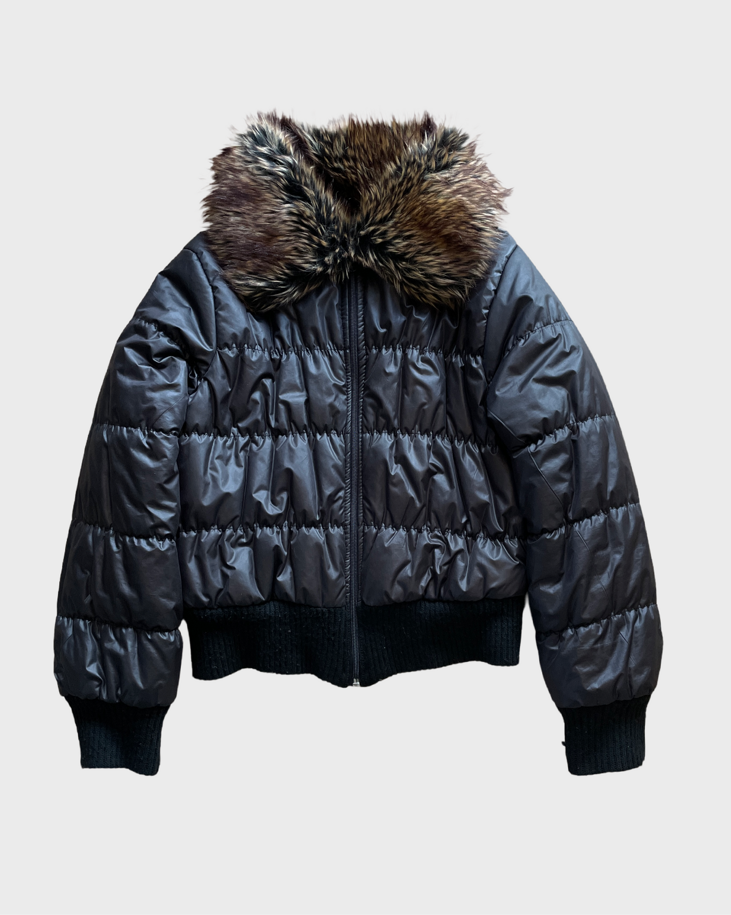 Vintage Fur Collar Jacket