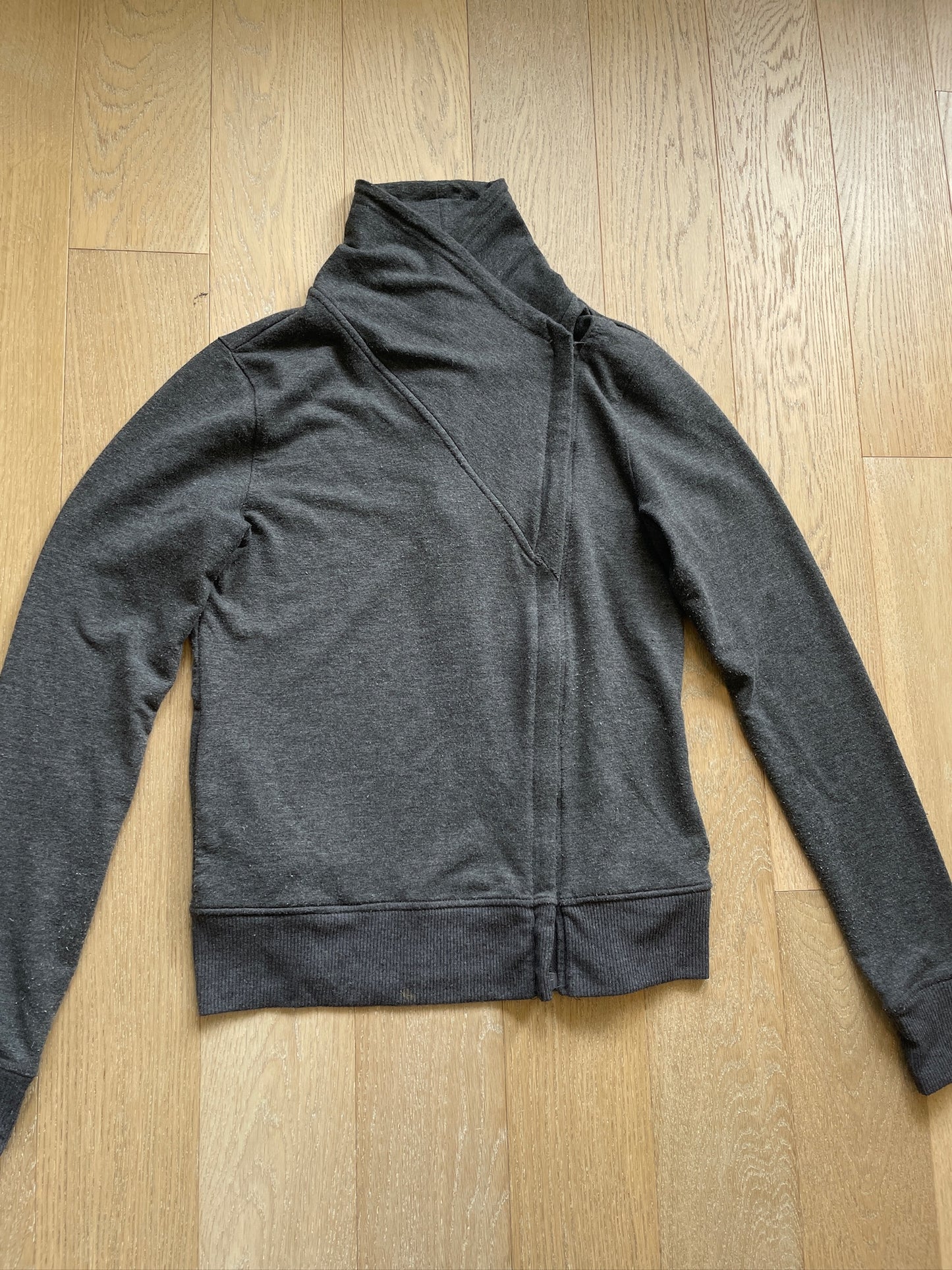 Vintage Asymmetrical Zip Sweater