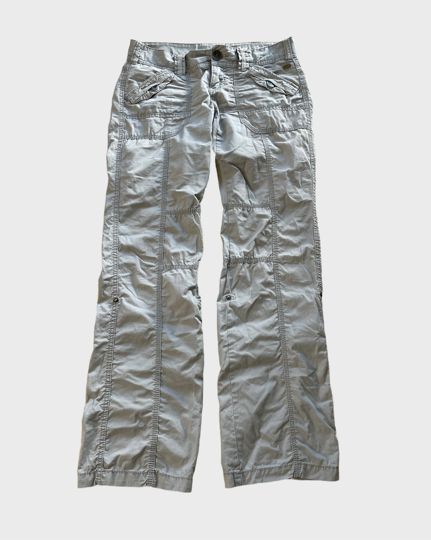Vintage Flared Cargo Pants