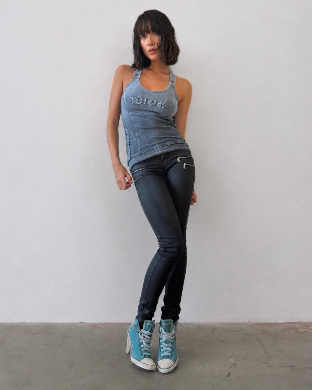 Vintage Zipper Denim
