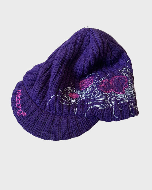 Billabong Embroidered Visor Beanie