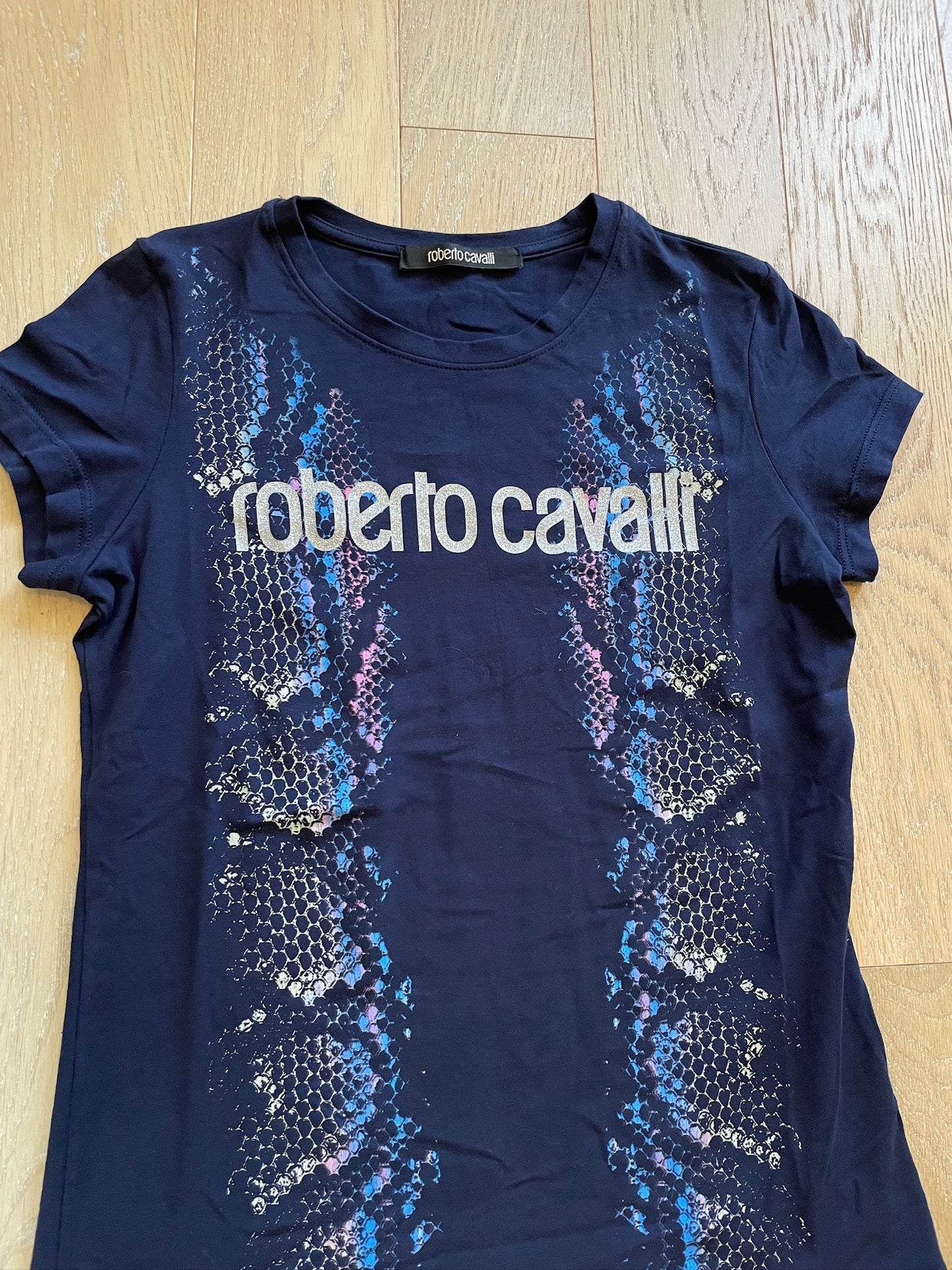 Vintage Roberto Cavalli Snake T-Shirt