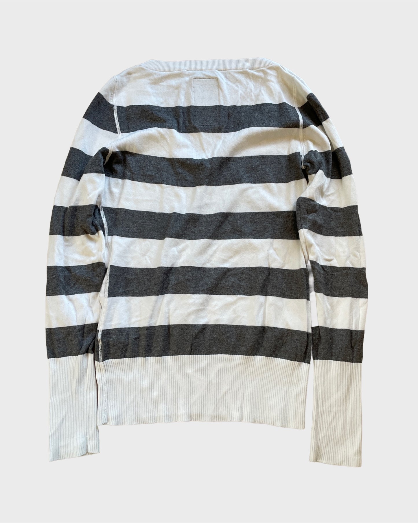 Vintage Striped Knit Sweater