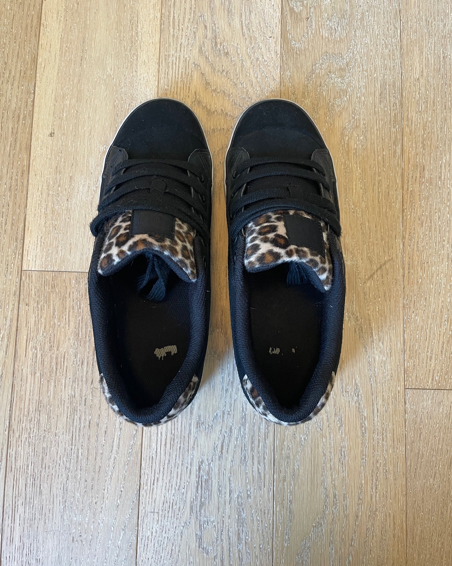 Vintage DC Shoes Cheetah Print Sneaker