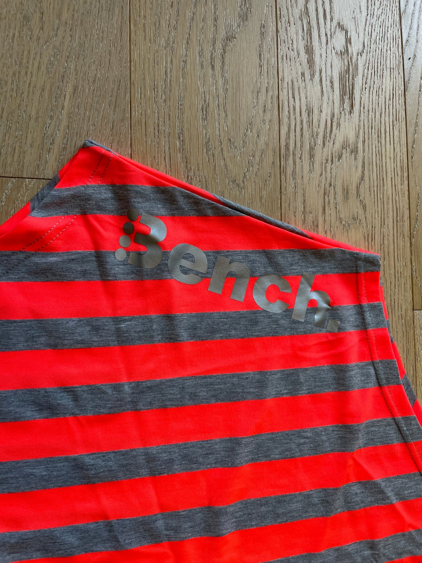Vintage Bench Striped Off the Shoulder Top