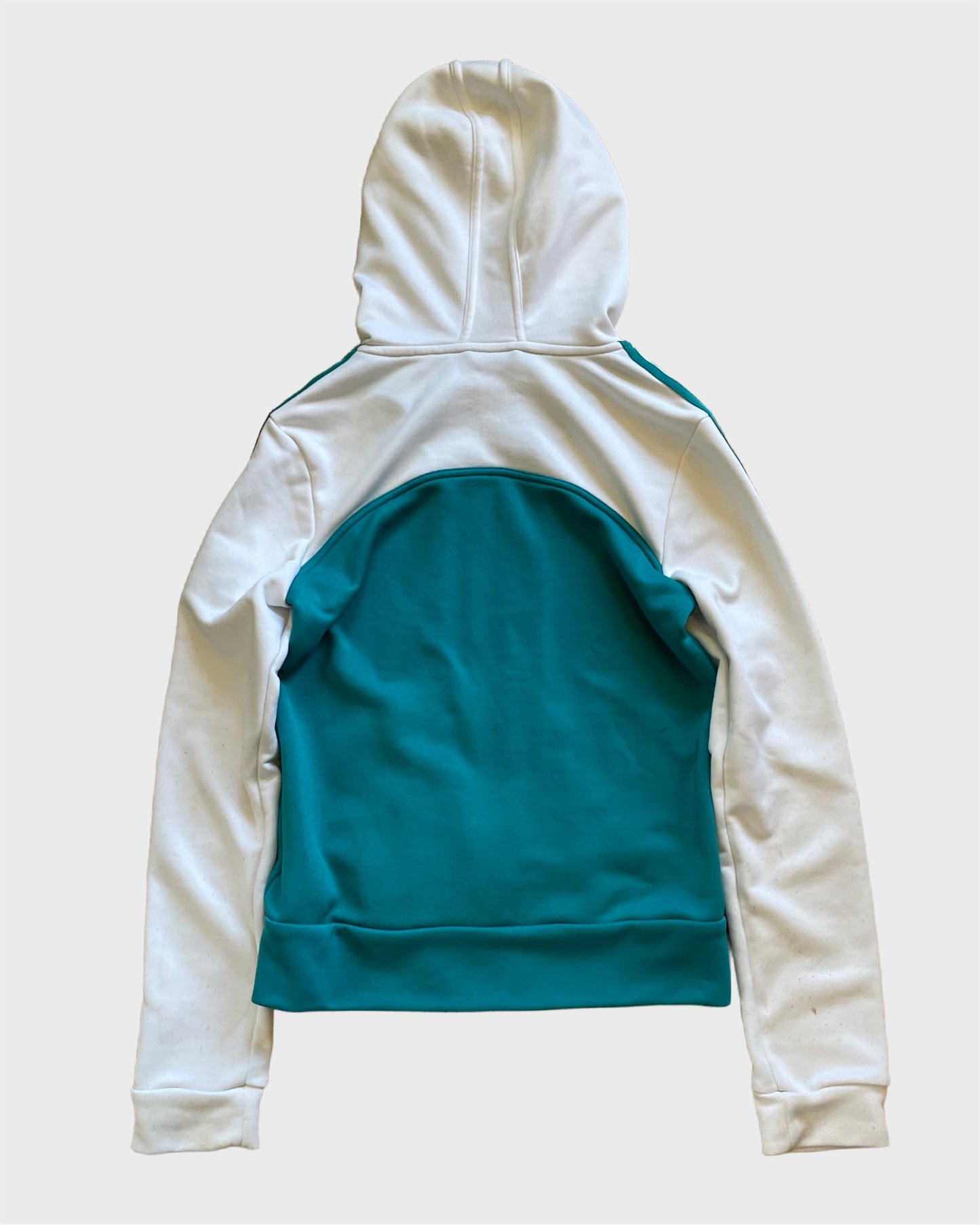 Vintage Adidas Teal Zip Hoodie