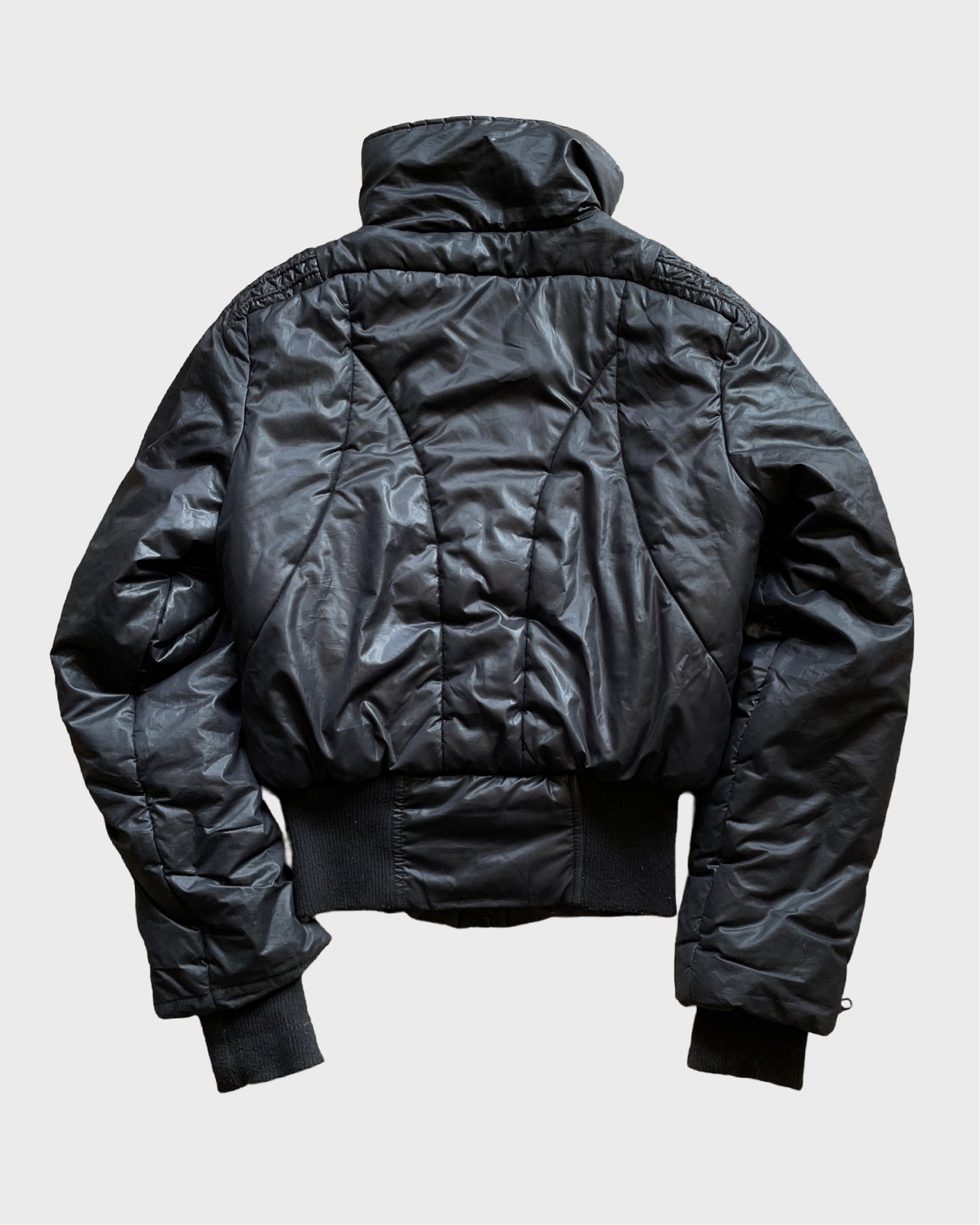 Vintage Cropped Puffer Jacket