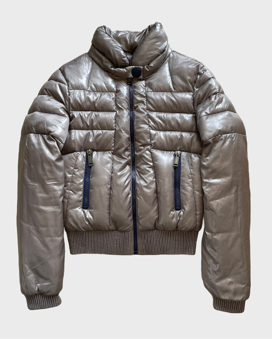 Cropped Silvian Heach Puffer Jacket