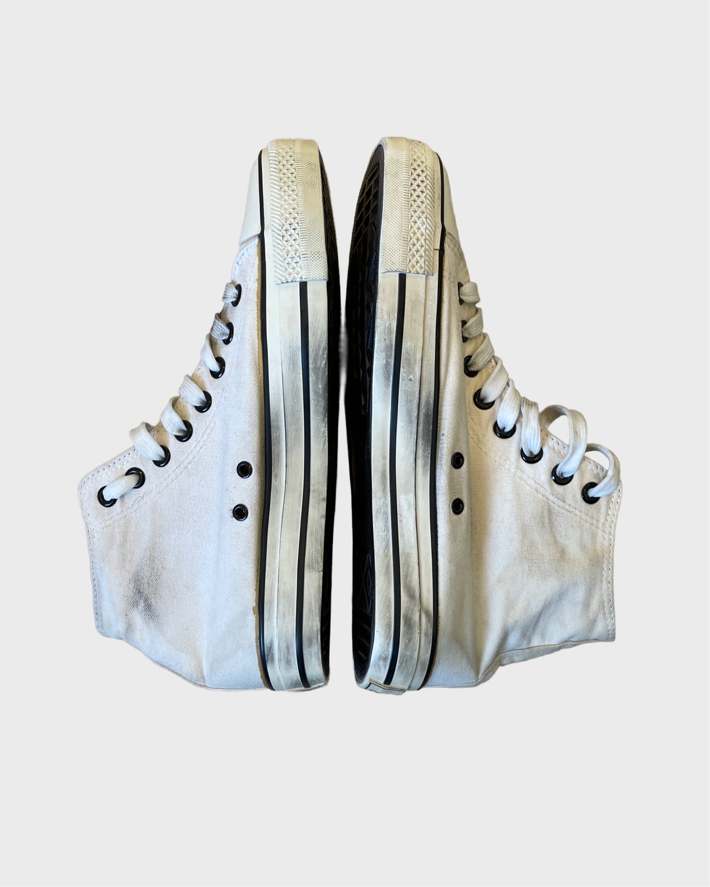 Vintage Studded Converse