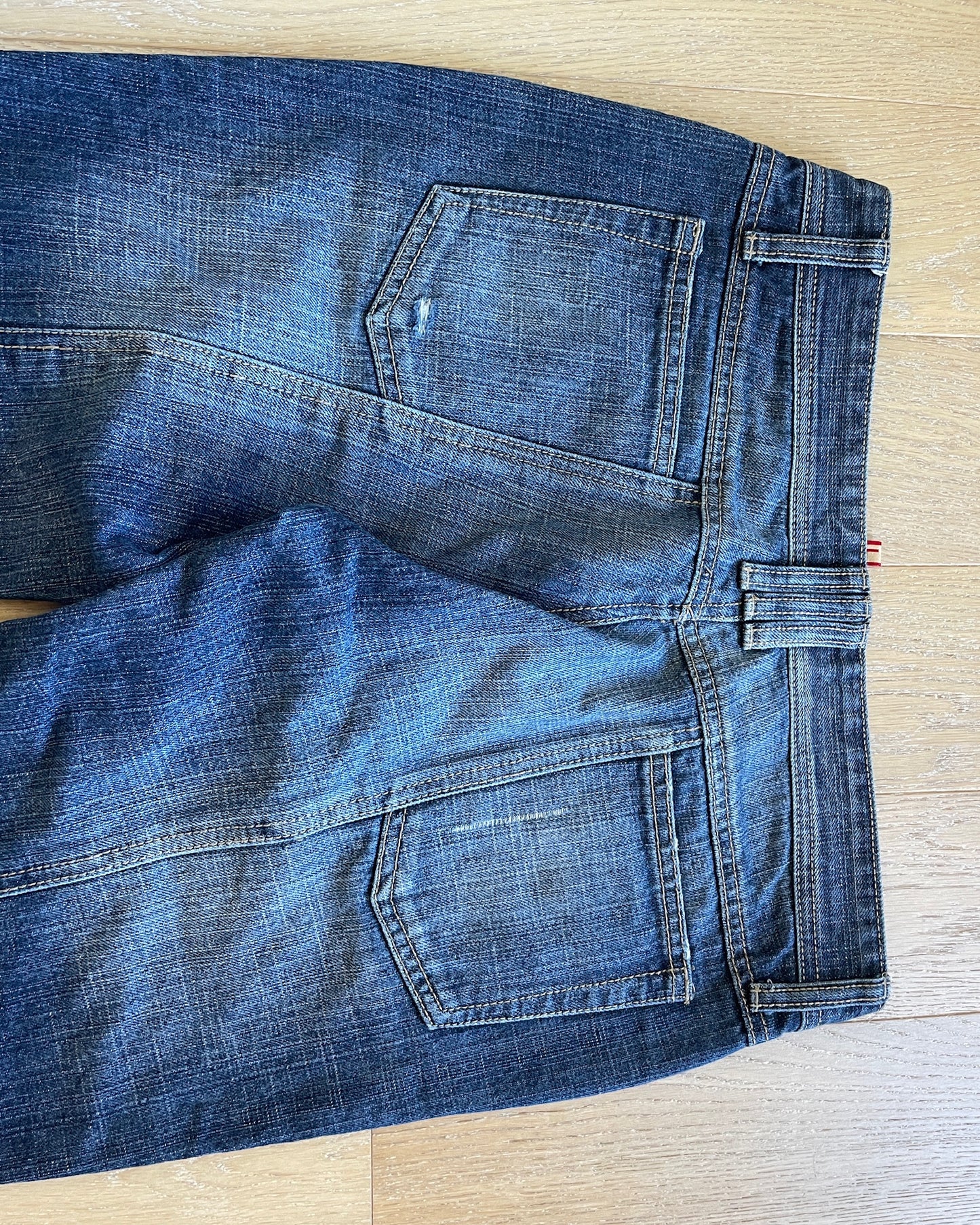 Vintage Low Waist Denim Jeans