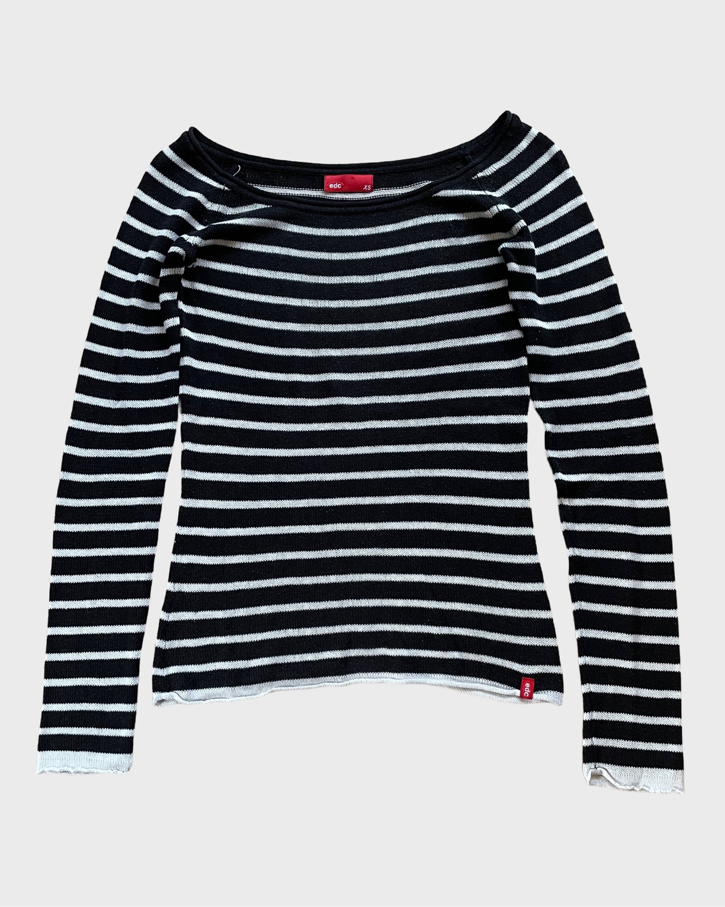 Vintage Striped Knit Sweater