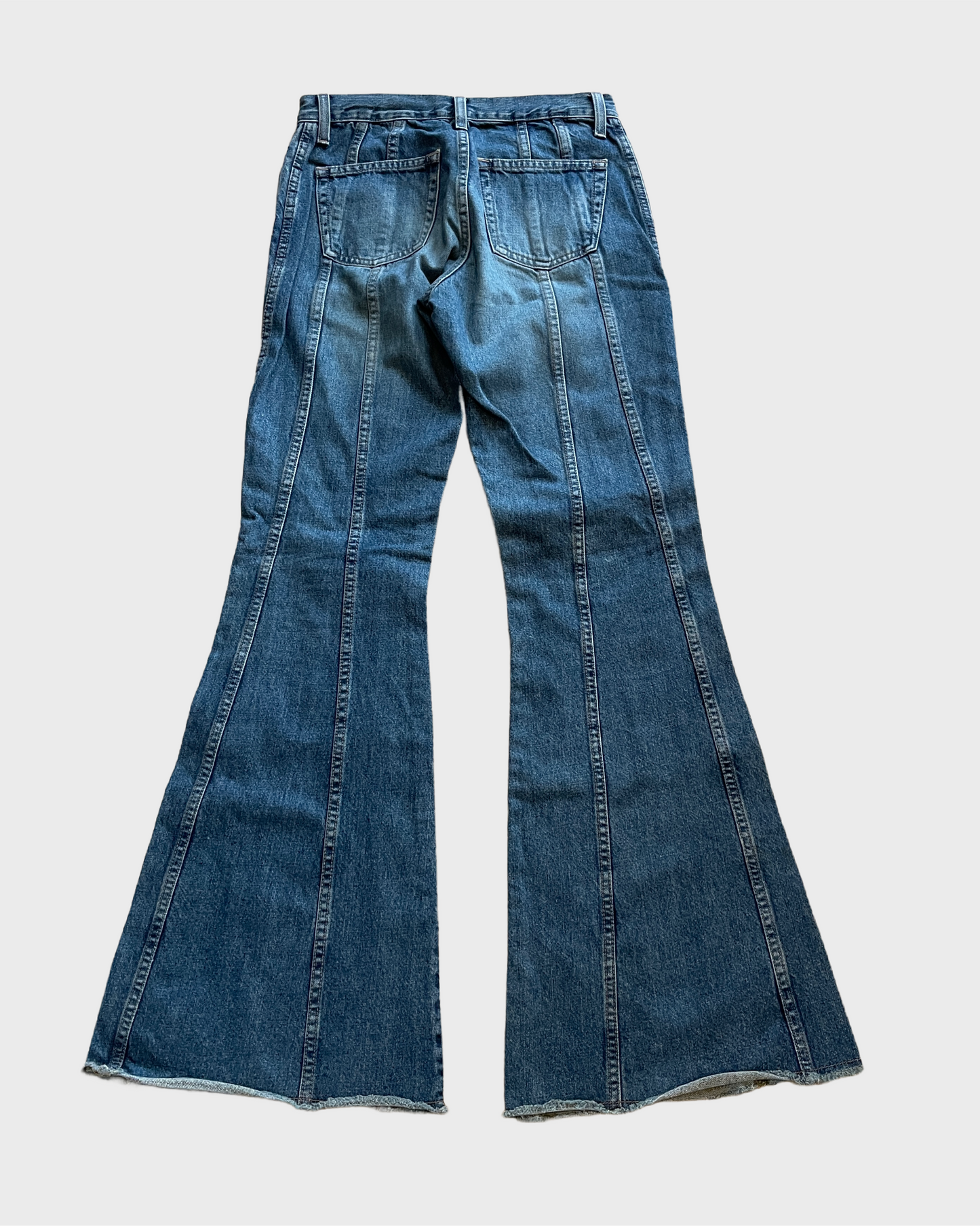 Vintage Flared Denim Jeans