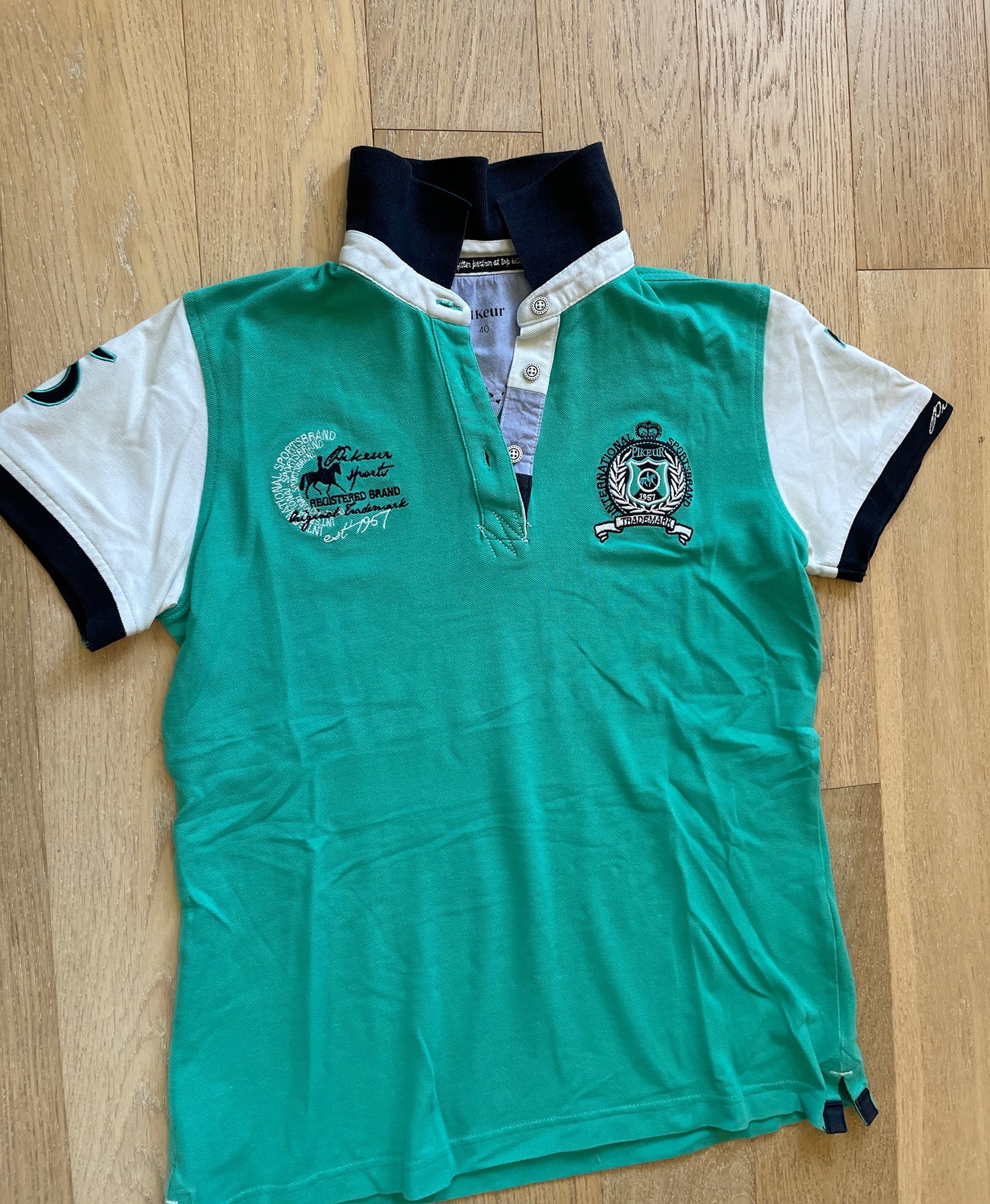Vintage Teal Poloshirt