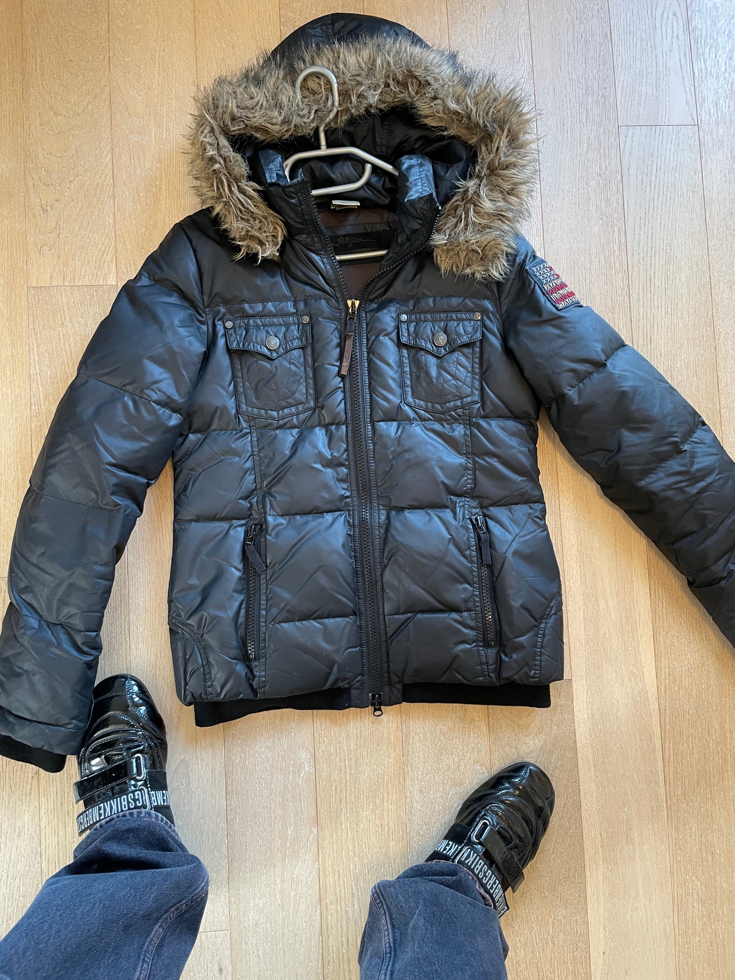 Vintage True Religion Puffer Jacket
