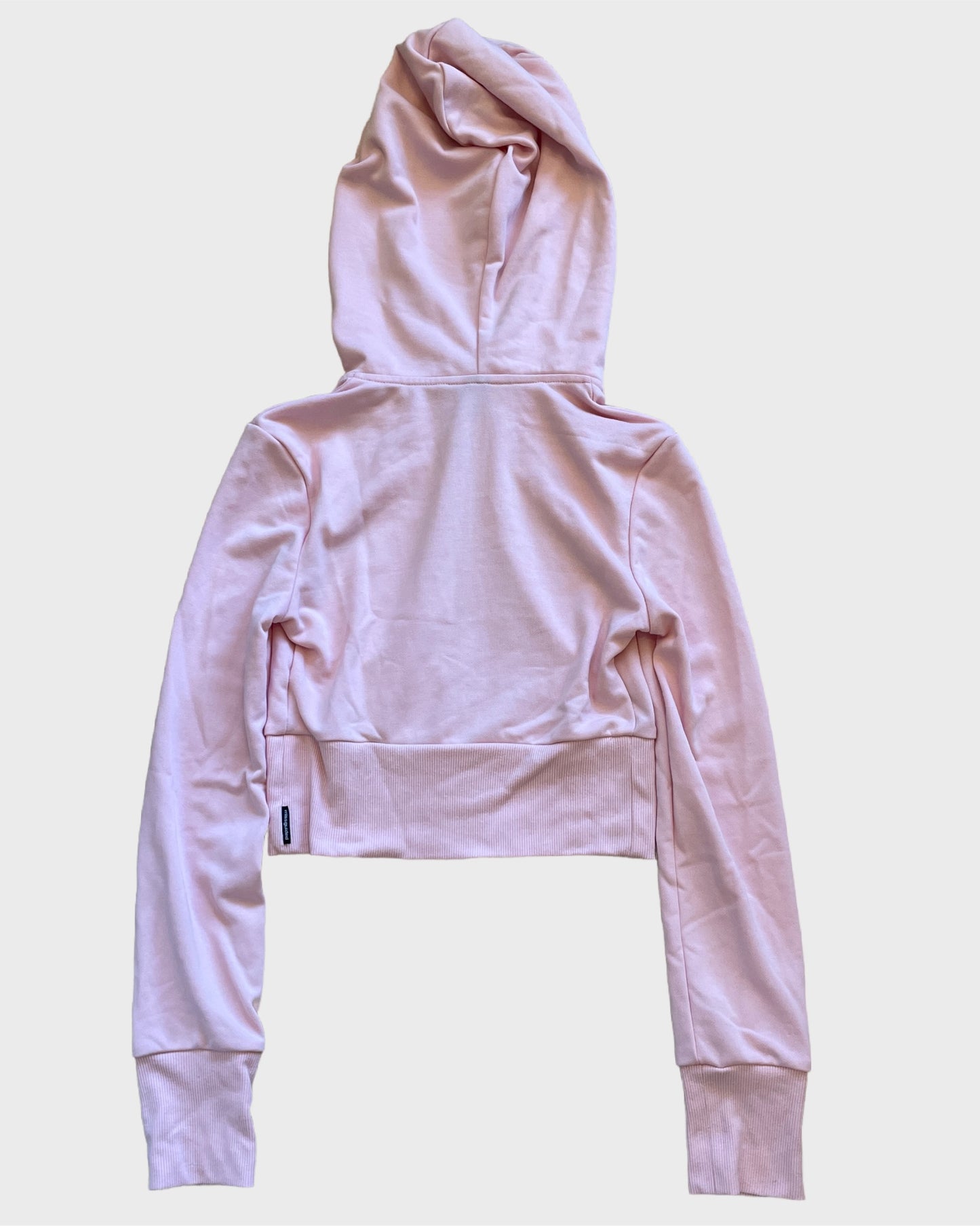 Vintage Playboy Cropped Zip Hoodie