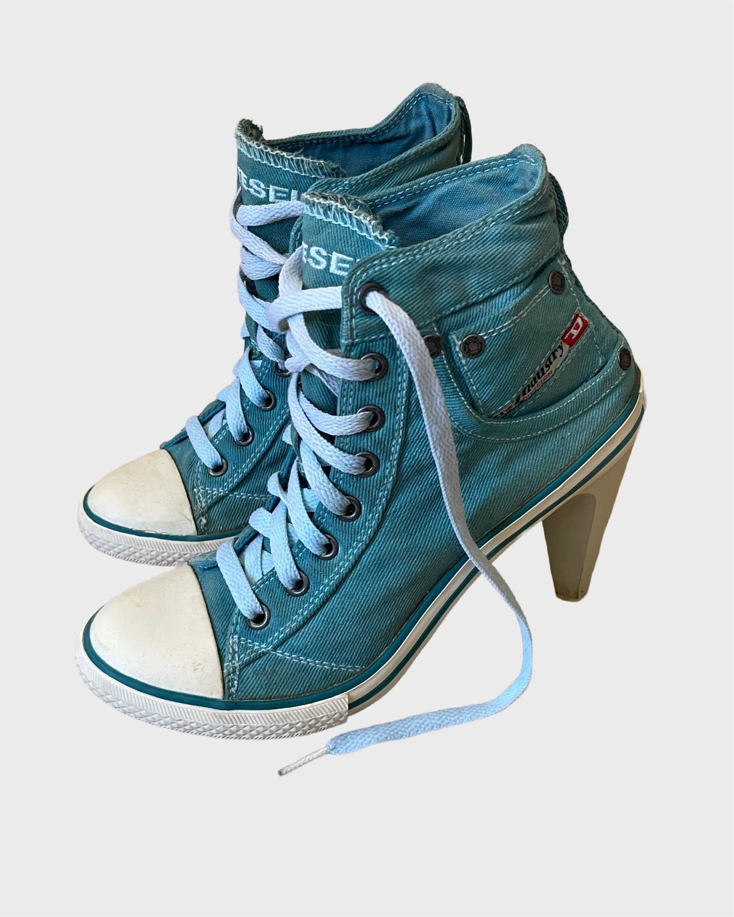 Vintage Diesel Denim Heels