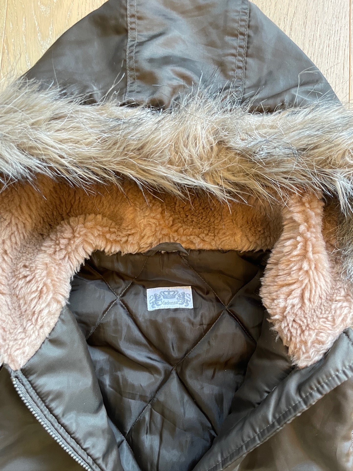 Vintage Military Fur Vest