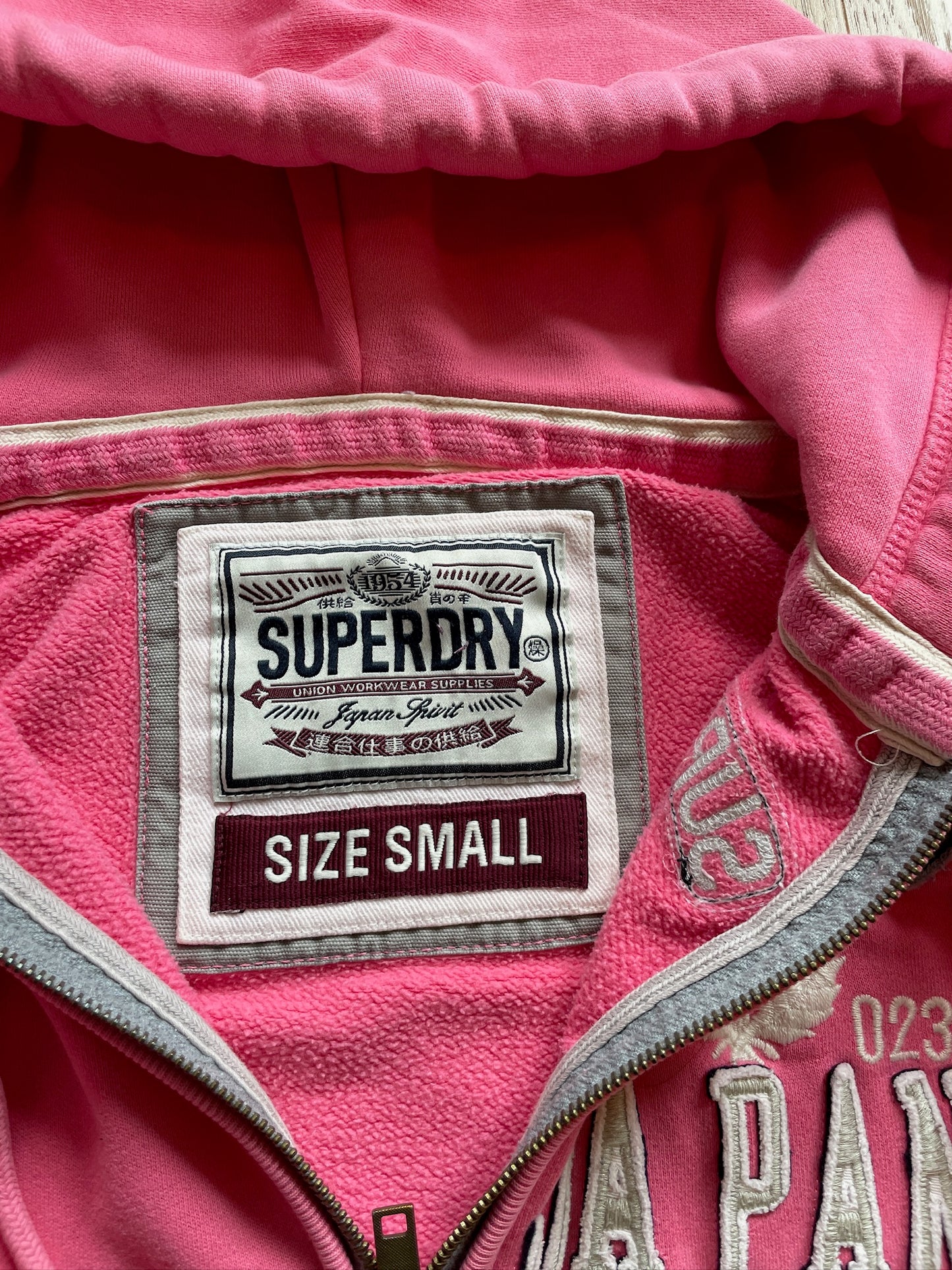 Vintage Superdry Zip Hoodie