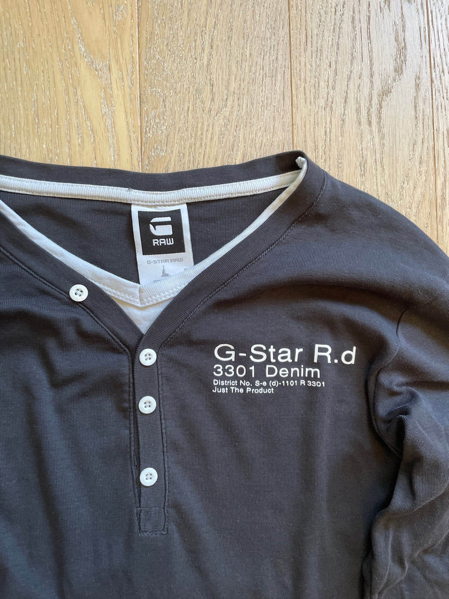 Vintage G-Star RAW Henley Longsleeve